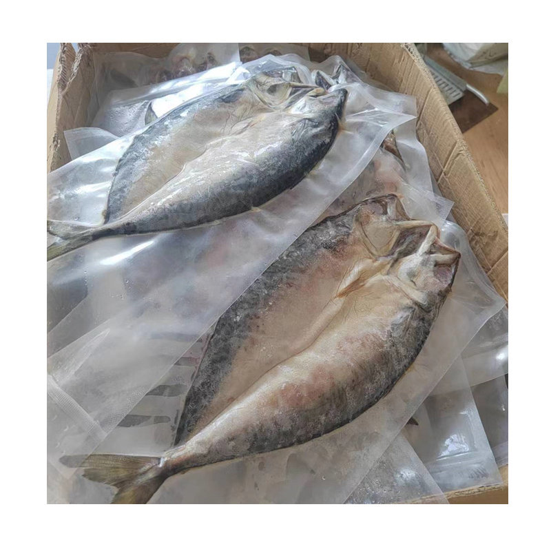 青岛特色鲐鲅鱼干微咸半干油煎外酥里嫩真香