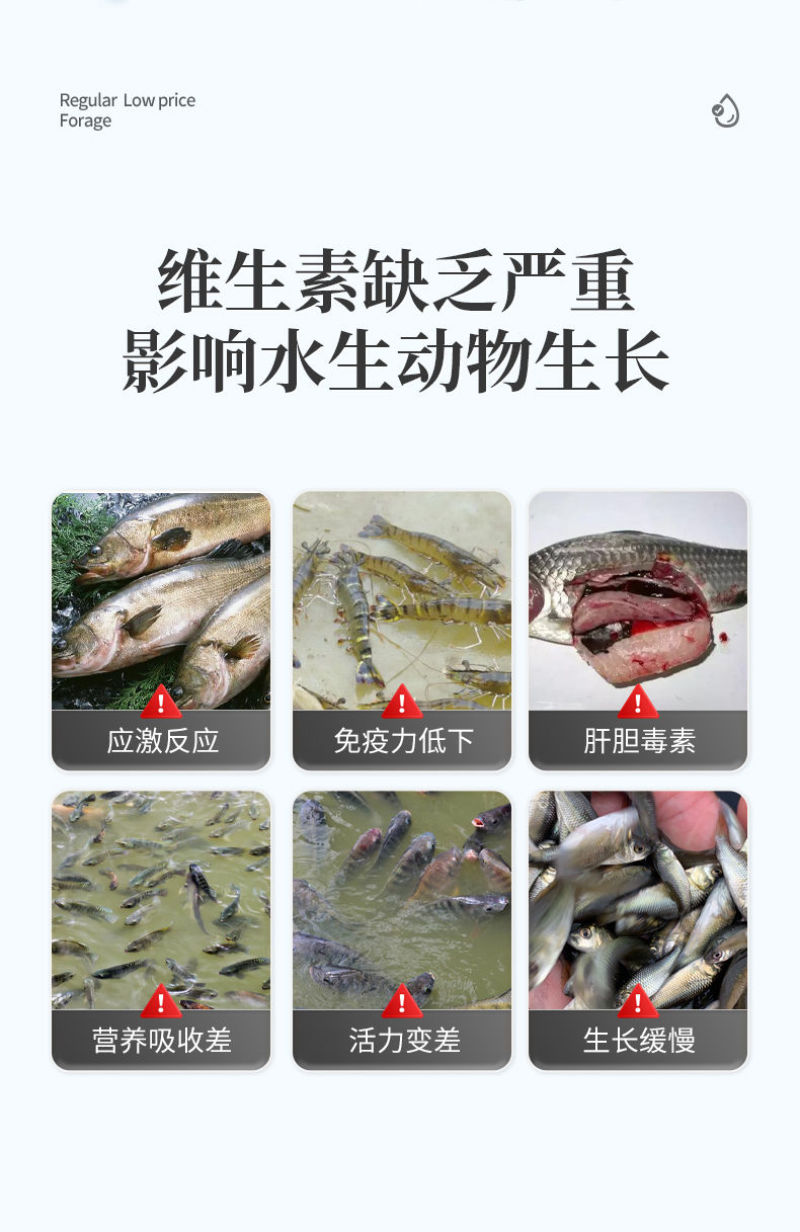 水产多维鱼虾蟹蛙养殖电解多维水产微量元素诱食促长提高免疫