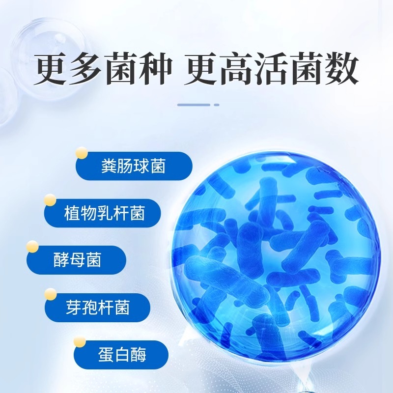水产养殖乳酸菌粉益生菌肥水培藻乳酸菌鱼缸菌种鱼虾蟹诱食菌