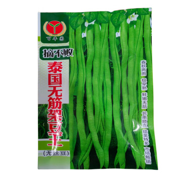 泰国无筋架豆王种子抗病热高产豇豆种子无纤维架豆王豆角种子