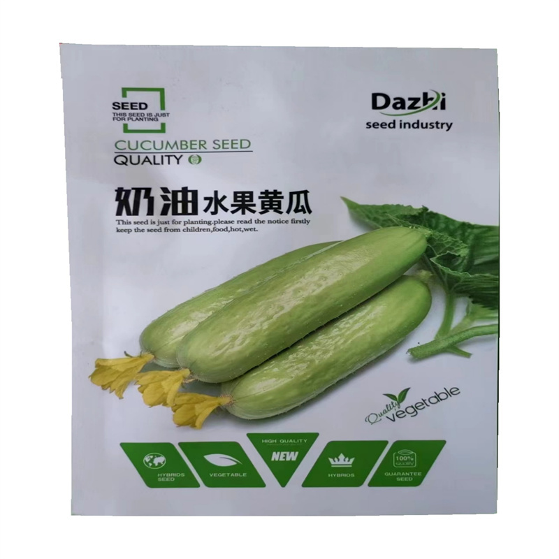 奶油水果黄瓜种子早熟白黄瓜种子高产节节有瓜抗病5克