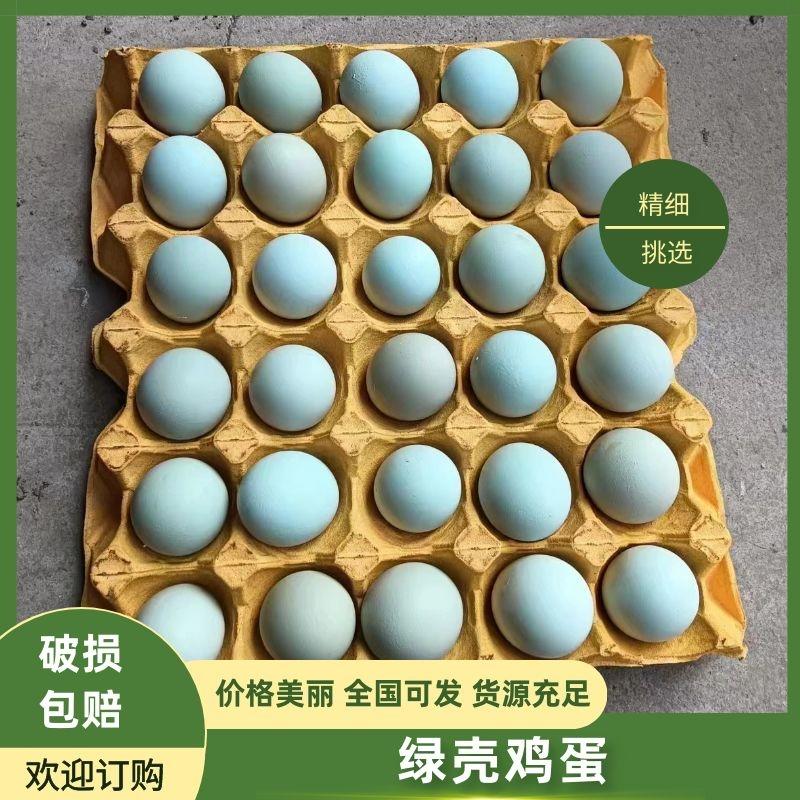 【绿壳鸡蛋】农场直供，电商平台初生蛋，虫草蛋，绿壳蛋