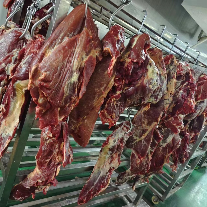 新鲜牛肉黄牛肉产地一手货源一条龙服务大吨位供应