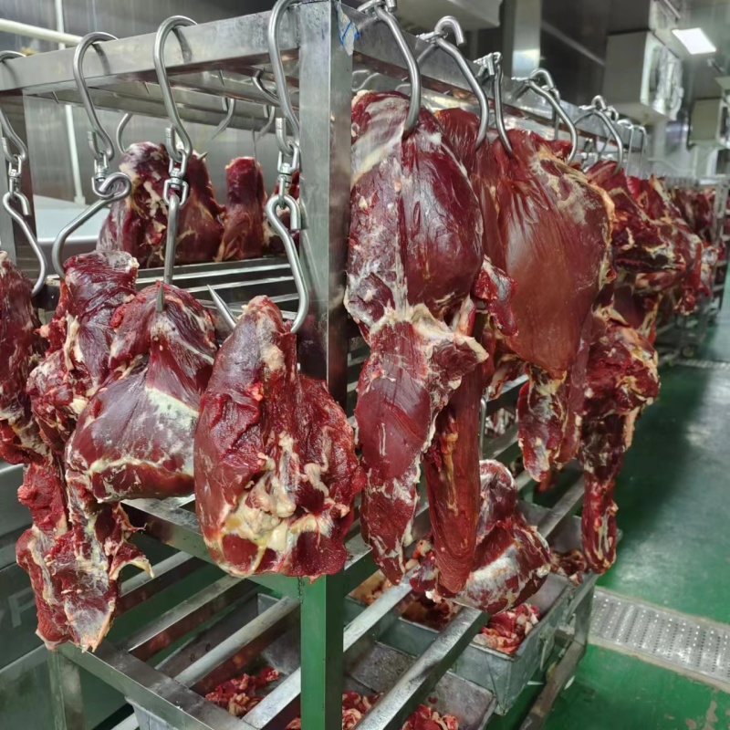 新鲜牛肉黄牛肉产地一手货源一条龙服务大吨位供应