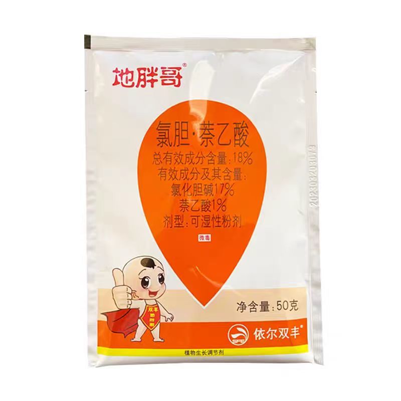 氯化胆碱萘乙酸大葱大蒜姜土豆三七白术地下根块膨大增产