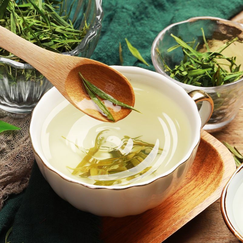 淡竹叶石竹叶新鲜竹叶茶石竹茶青嫩芽泡水喝的新货罐装泡