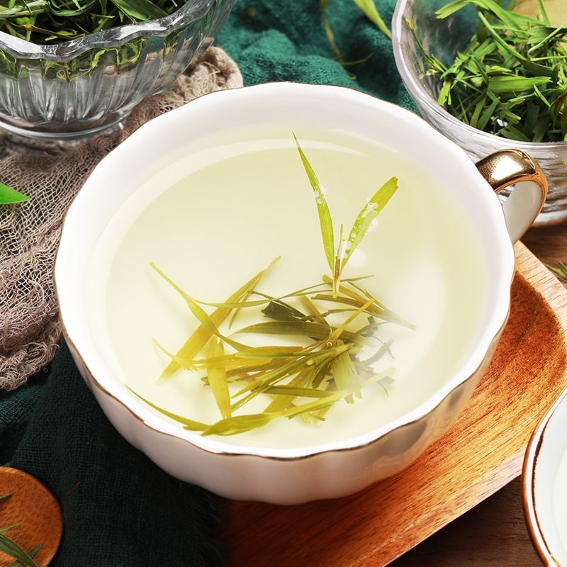 淡竹叶石竹叶新鲜竹叶茶石竹茶青嫩芽泡水喝的新货罐装泡