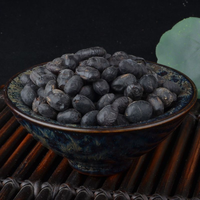 淡豆豉中药材药用淡豆豉豆豉干黑豆豉无盐泡酒干豆豉无硫