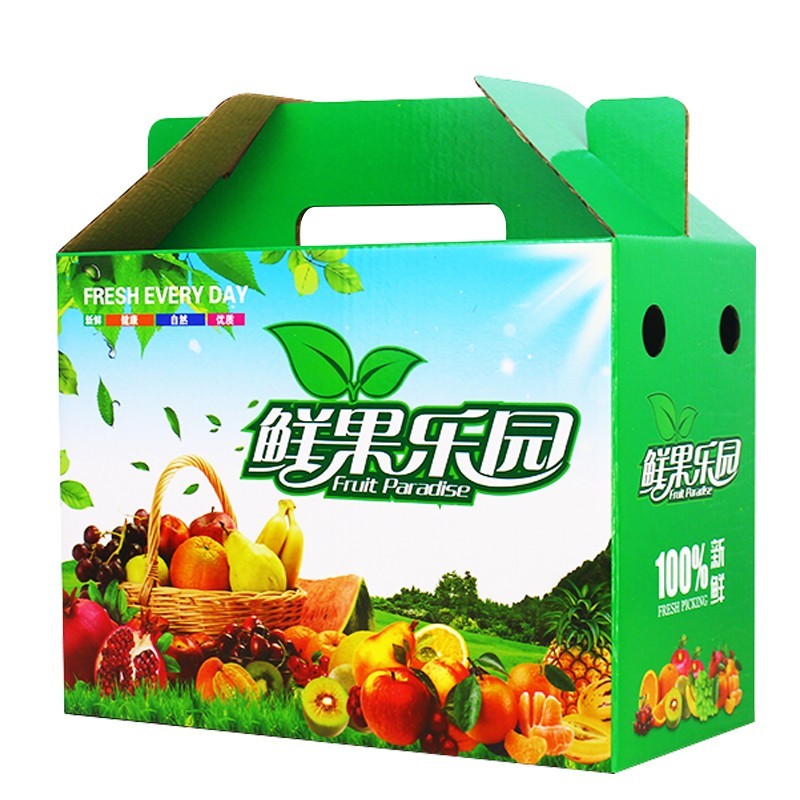 5-8斤装高端水果礼盒苹果纸箱橙子砂糖橘青枣贡柑芒果礼盒