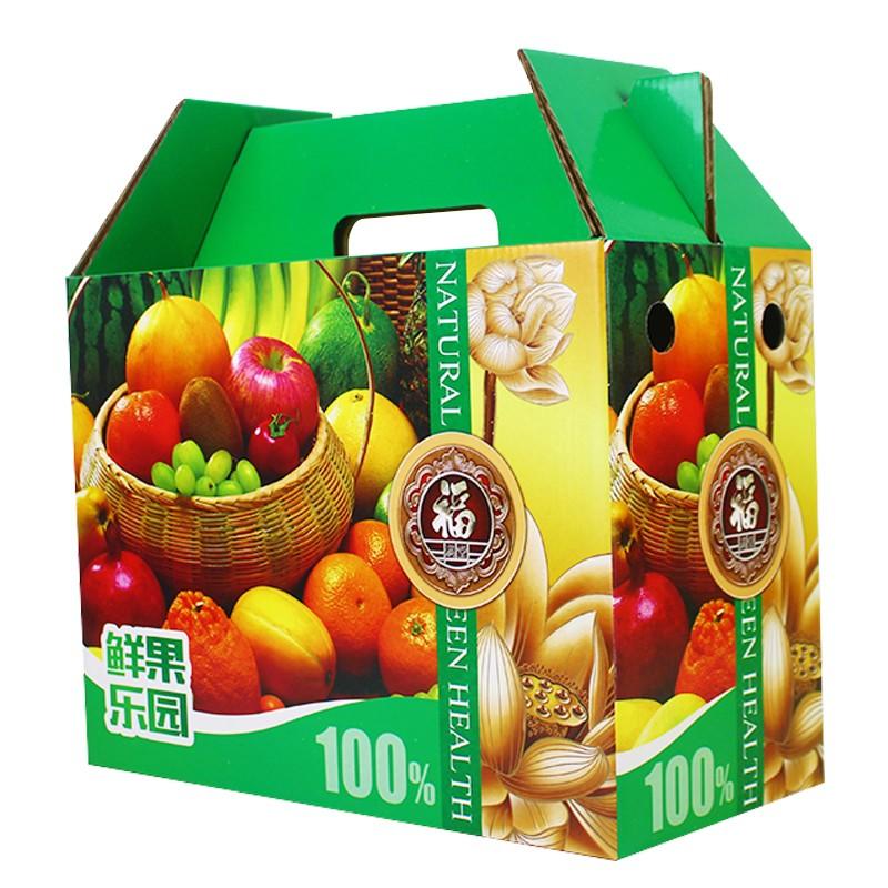 8-10斤装高端水果礼盒冰糖心苹果沃柑芦柑青枣橙子包装盒