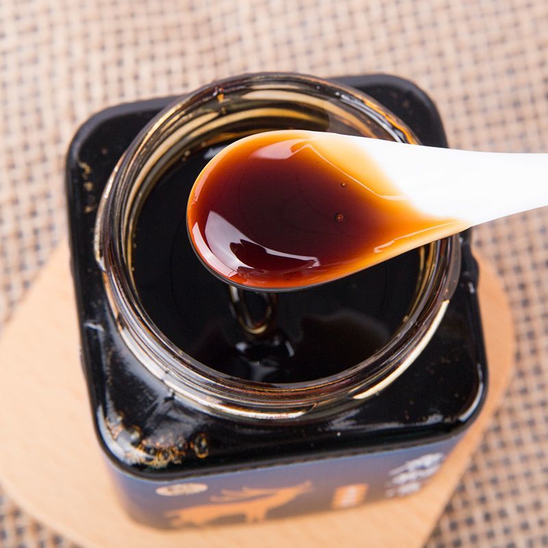 人参鹿鞭膏高纯度古法滋补膏瓶装浓鹿鞭膏