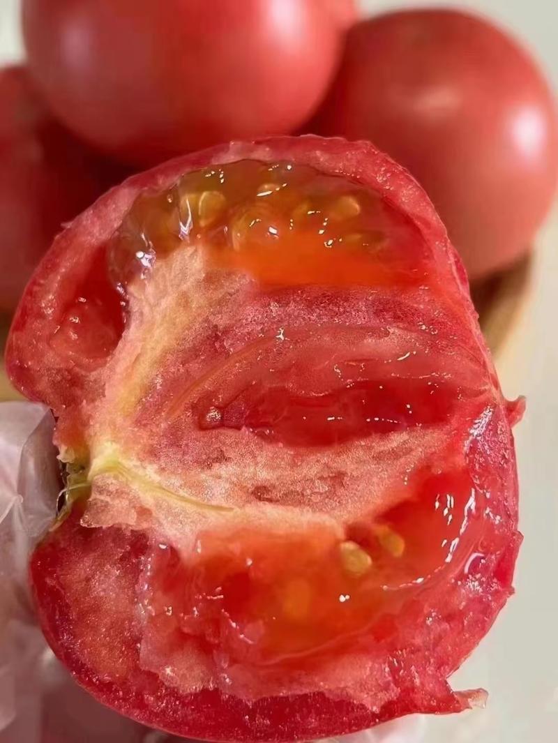 【推荐】硬粉西红柿，番茄大量供应代发全国市场商超保质