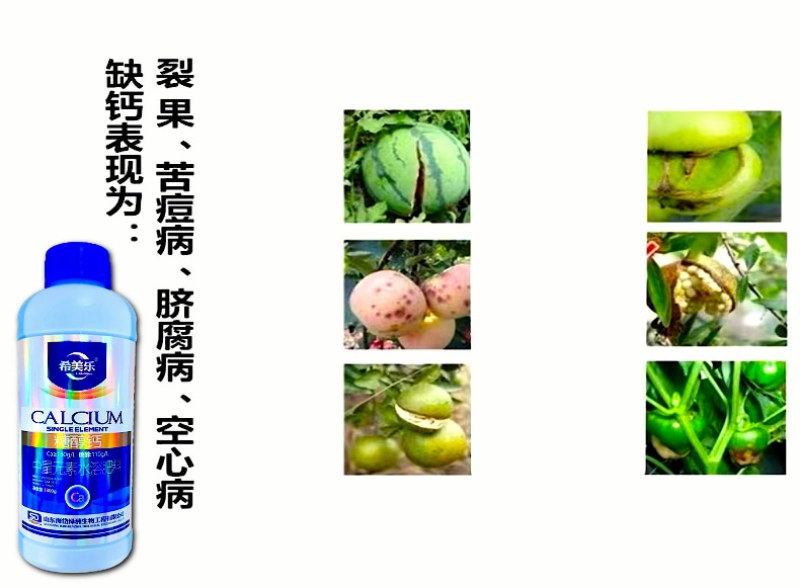 糖醇钙希美乐大瓶钙肥1300克防裂果空心果苦痘病高含量