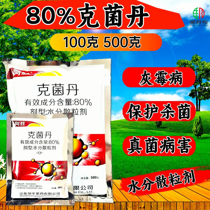 邹平阿胜80%克菌丹草莓灰霉病真菌保护杀菌剂