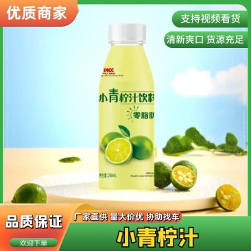 果蔬汁小青柠汁厂家直发0脂肪健康又安心量大优惠