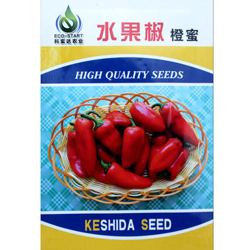 水果椒种籽彩色辣椒种子无辣味糖度高12度基地品种