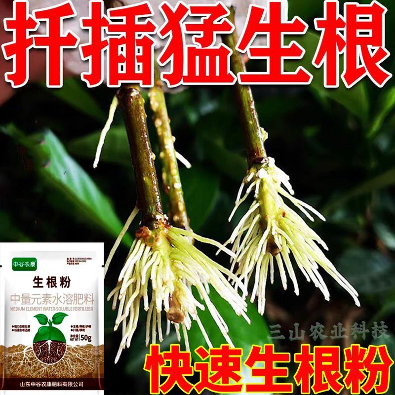 生根通用植物型扦插用树木烂根死苗弱苗叶面肥快速生根粉强力