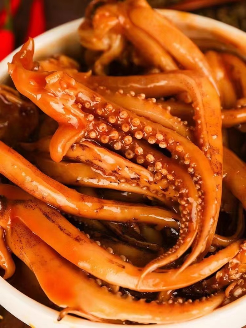 麻辣鱿鱼须5斤一袋供熟食店，烧烤，大排档，捞汁小海鲜