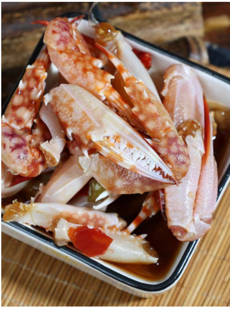 麻辣蟹钳5斤一袋（供熟食店，烧烤，大排档，捞汁小海鲜）