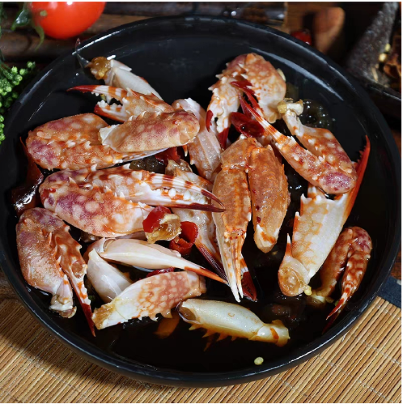 麻辣蟹钳5斤一袋（供熟食店，烧烤，大排档，捞汁小海鲜）