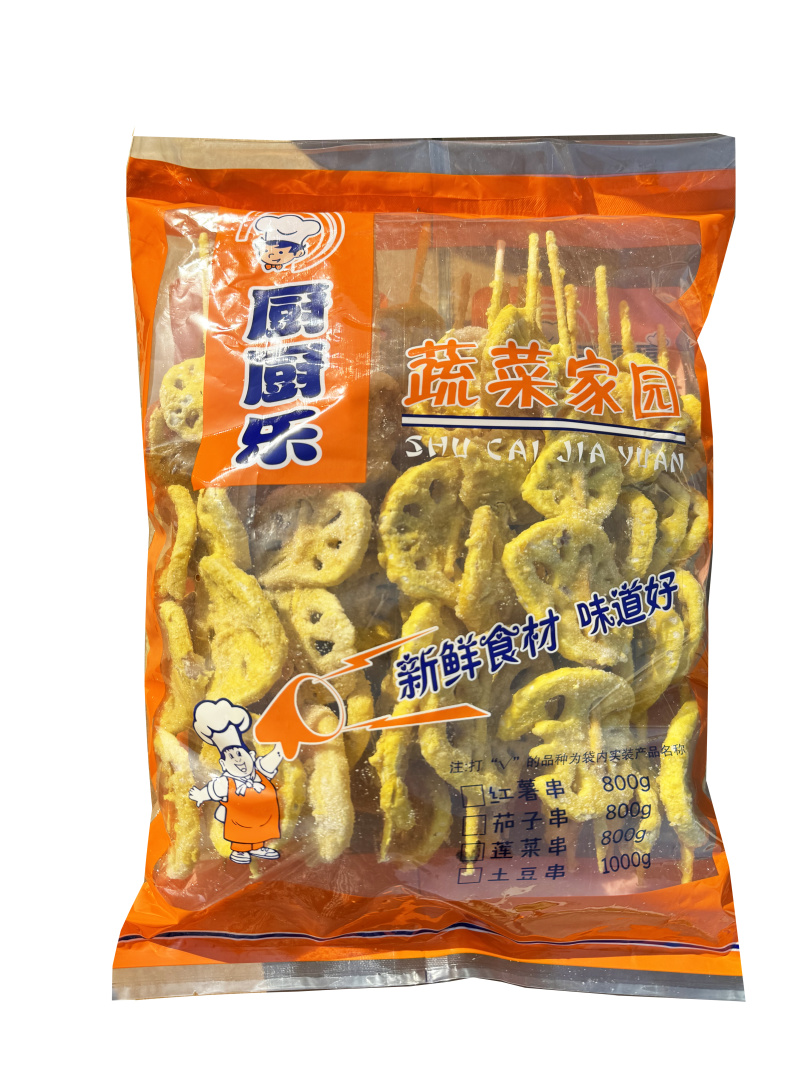 厨厨乐蔬菜家园莲藕串（莲菜串）