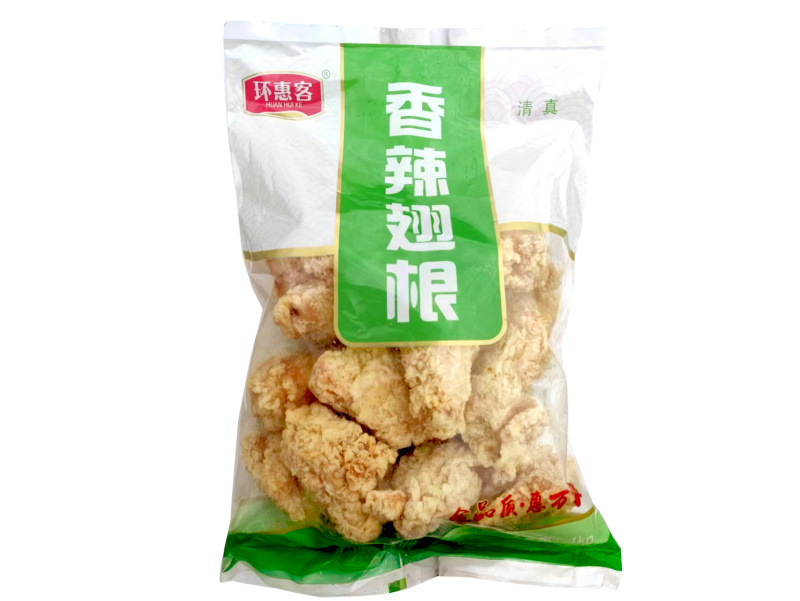 环惠客炸货小吃商用食材清真香辣翅根