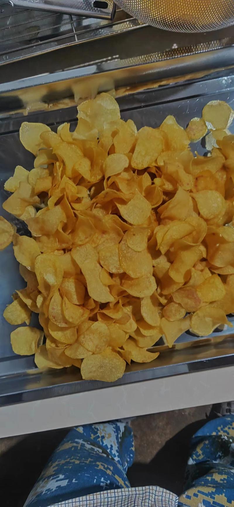 滁州手工鲜炸薯片品质保证鲜炸现卖原味对接各种市场