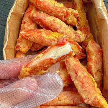 和康悦天妇蟹柳300g*20包油炸小吃景区夜市零食商用批