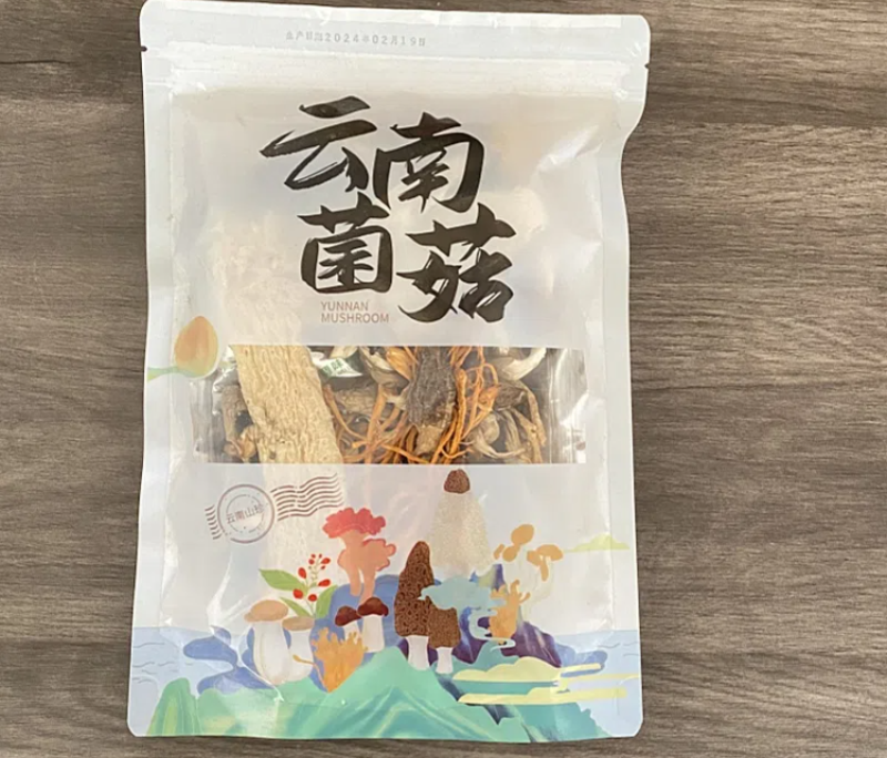 云南特产七彩菌汤包100g可定制包装菌菇汤料包工厂直销