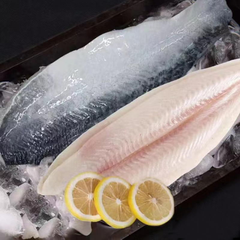 海云航九成带皮龙利鱼柳特色小吃精选食材商用批发