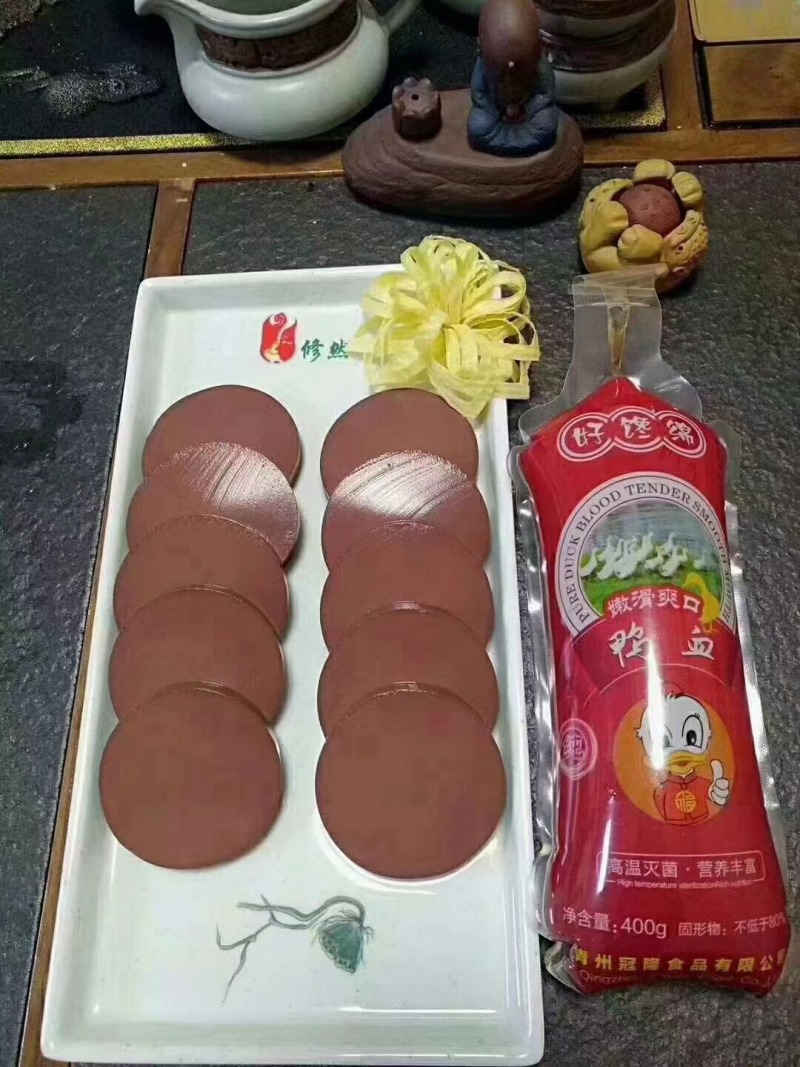 好馋绵袋装鸭血特色小吃串串火锅烧烤摊商用批发