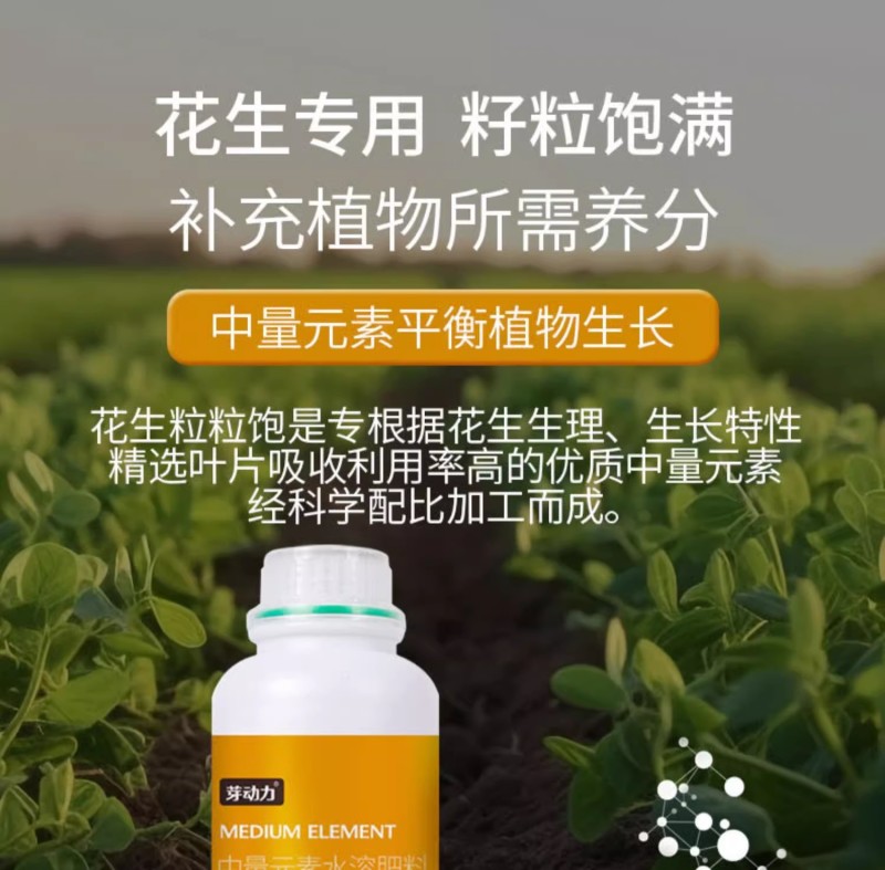芽动力花生粒粒饱膨大壮棵壮苗籽粒饱满增产增收多胎多果专用