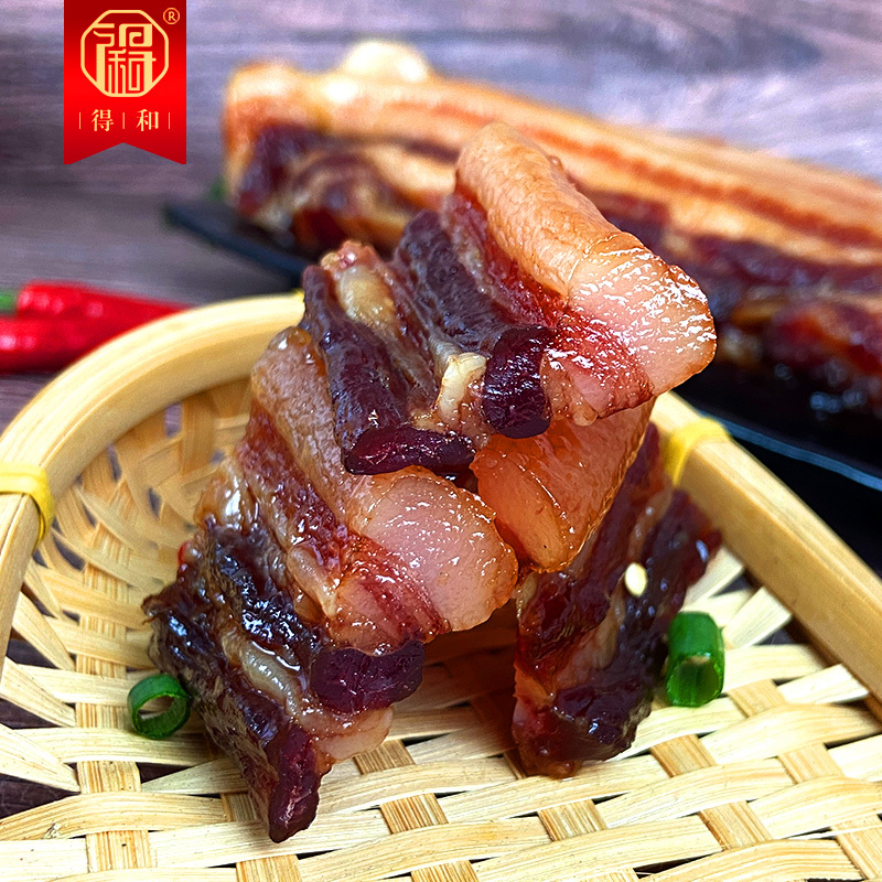 广式腊肉加瘦无皮正宗广味糖酒风味非烟熏五花腊肉批发餐饮