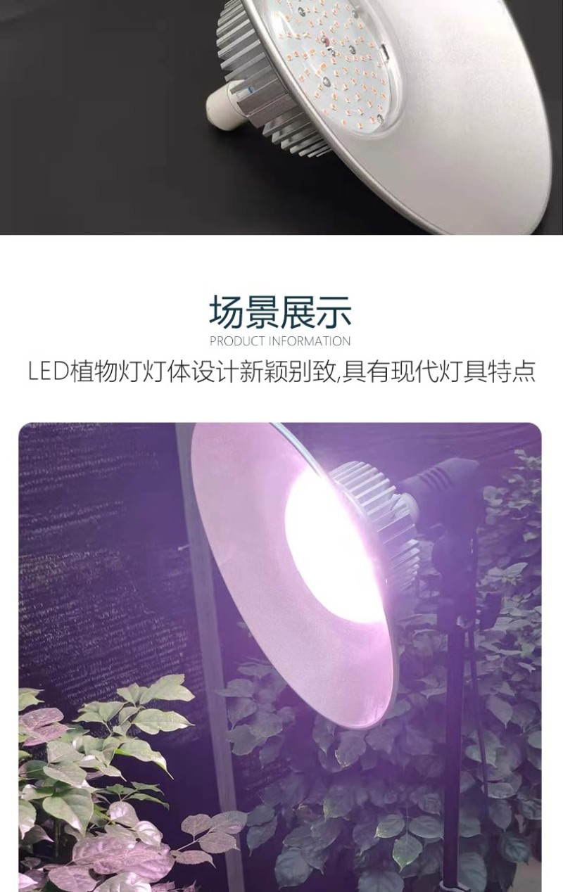 植物生长灯LED温室大棚室内家用蔬菜盆栽花卉绿植多肉补光