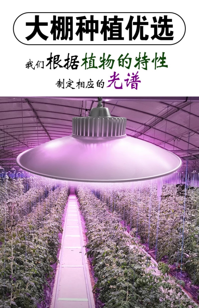 全光谱led植物补光灯大棚蔬菜生长灯室内阳台种植灯多肉植