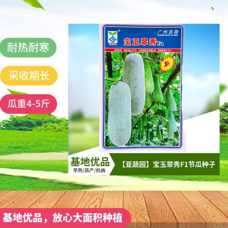 农科院小冬瓜种子水果迷你毛节瓜种籽大全早熟高产耐热蔬菜种