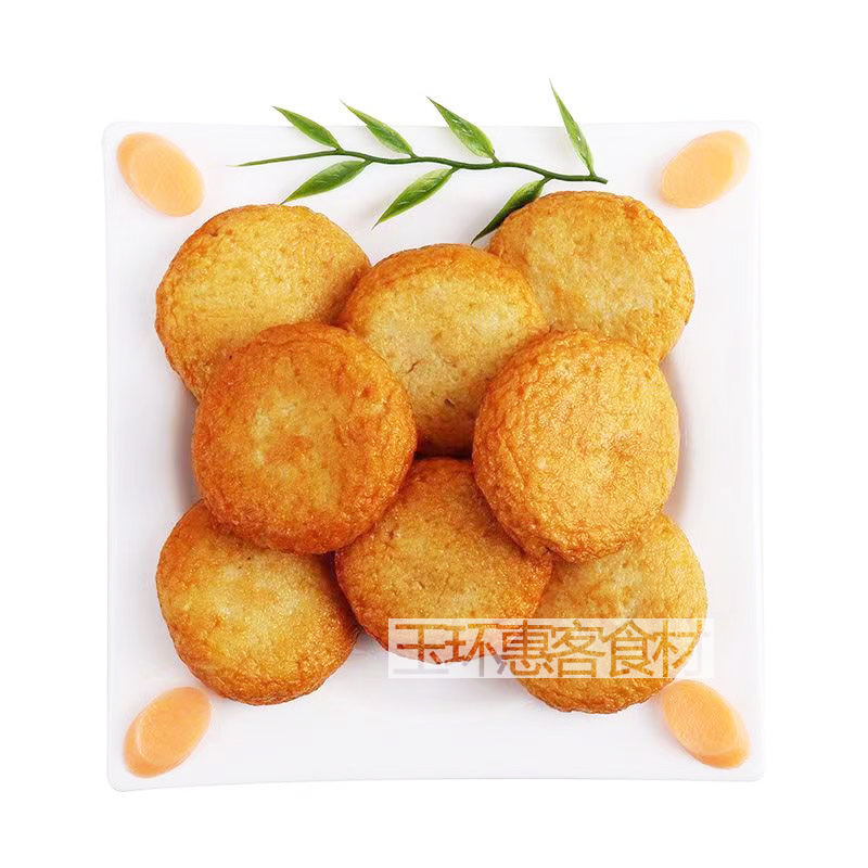 鑫泓泽虎皮鱼饼麻辣烫关东煮火锅商用冷冻食材