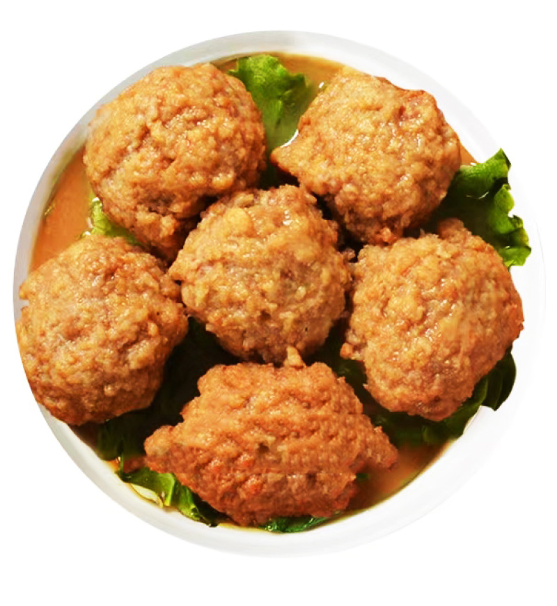 鑫泓泽家乡肉圆肉圆子酒店食堂快餐速食预制菜半成品商用