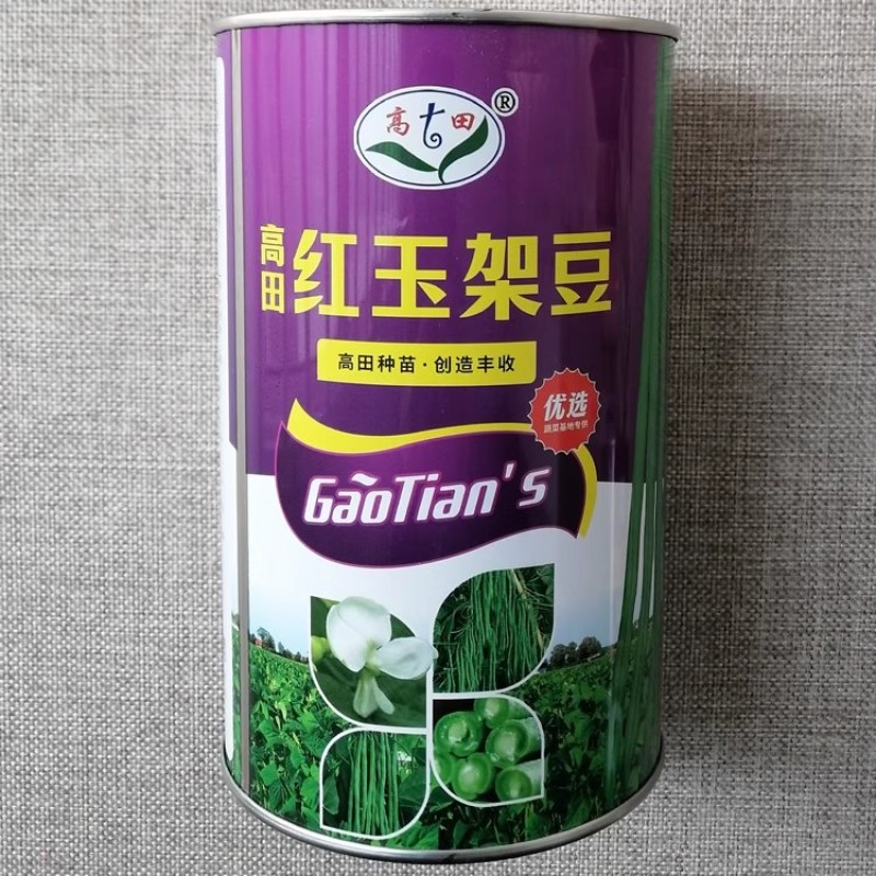 红玉架豆种子无筋豆种子品质鲜嫩无纤维基地种植