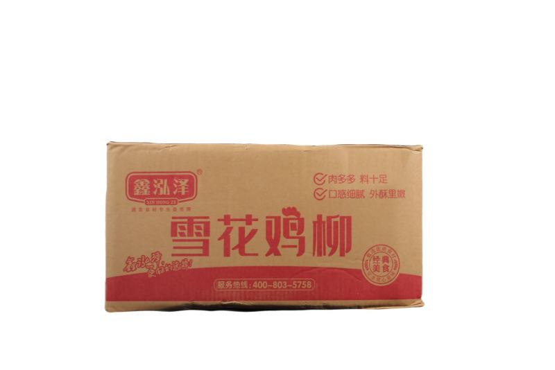鑫泓泽雪花鸡柳空气炸锅炸货半成品冷冻油炸小吃商用