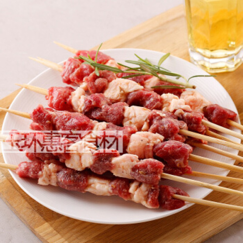 鑫泓泽牛肉串烤肉半成品家庭户外空气炸锅烧烤食材商用