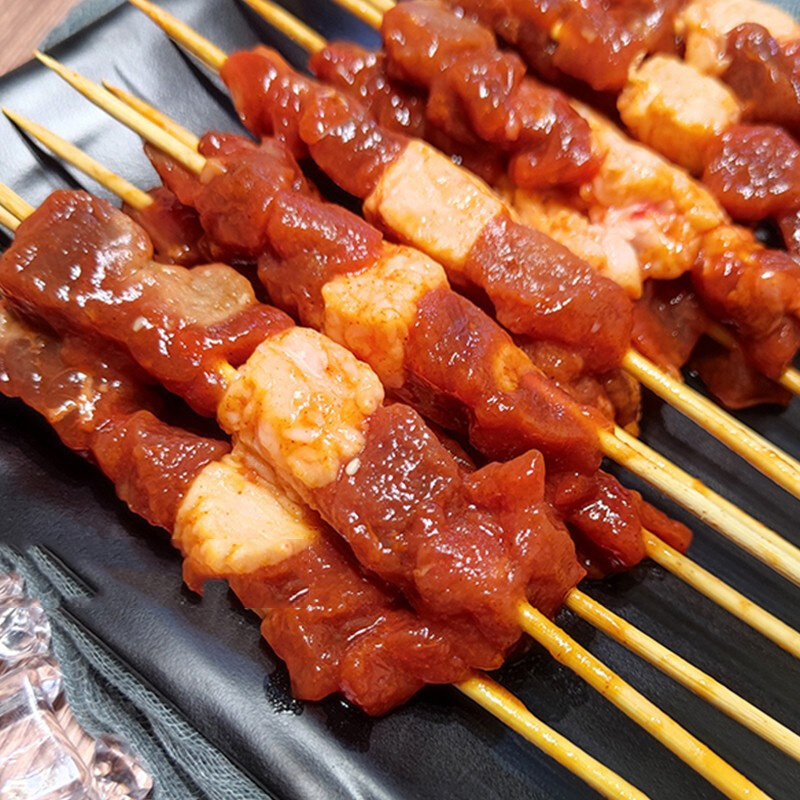 鑫泓泽真空牛肉串烤肉半成品家庭户外空气炸锅烧烤食材商用