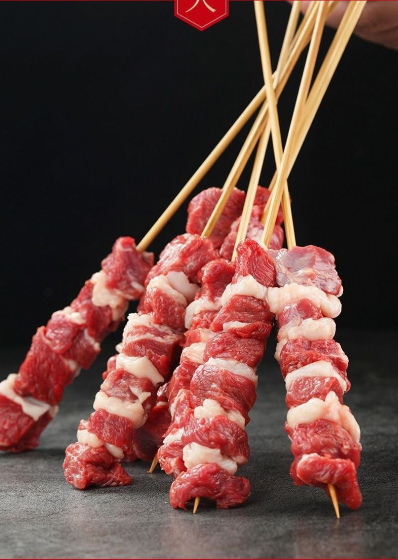 鑫泓泽真空牛肉串烤肉半成品家庭户外空气炸锅烧烤食材商用