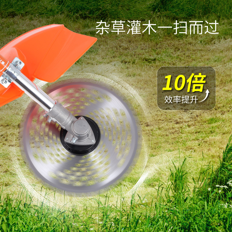 电动割草机48-72V割草机割灌机修剪绿篱清除杂草高效