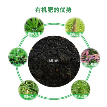 绿沃肥业-发酵鸡粪有机肥疏松土壤补充营养量大优惠