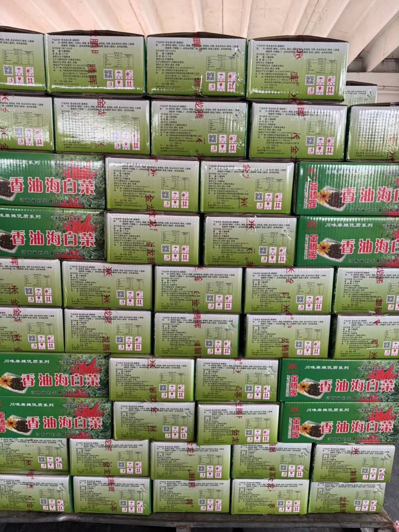 【泡菜】腾晖香油海白菜腌制酱菜咸菜下饭菜整箱8斤商用小菜