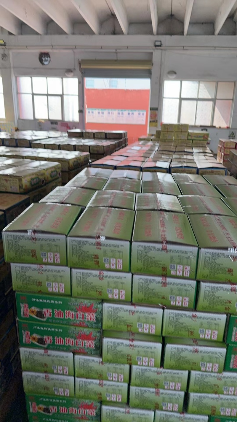 【泡菜】腾晖香油海白菜腌制酱菜咸菜下饭菜整箱8斤商用小菜