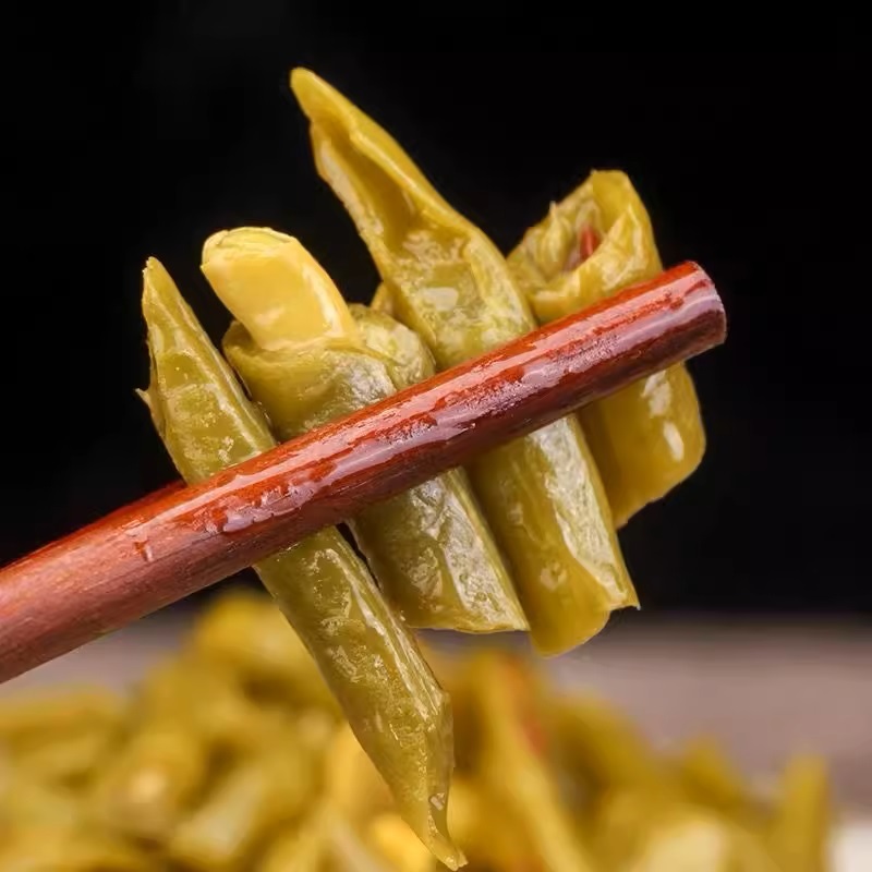 腾晖红油豆角风味豆角腌制酱菜咸菜下饭菜整箱7斤商用小菜