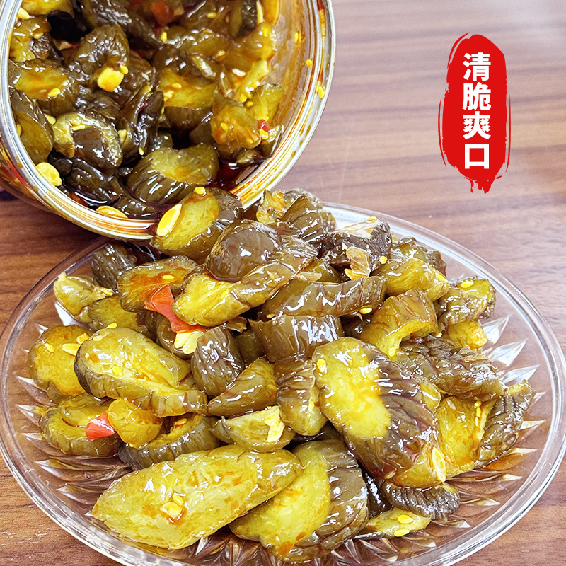 中大酱菜脆黄瓜瓶装开胃下饭酱萝卜干香辣罐装即食下饭菜