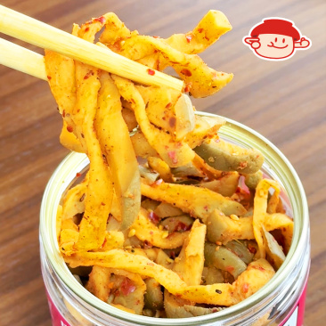 中大酱菜红油萝卜瓶装开胃下饭家乡萝卜干香辣罐装即食下饭菜